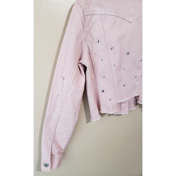 Jessica Simpson Pink Jean Jacket - Picture 4 of 6